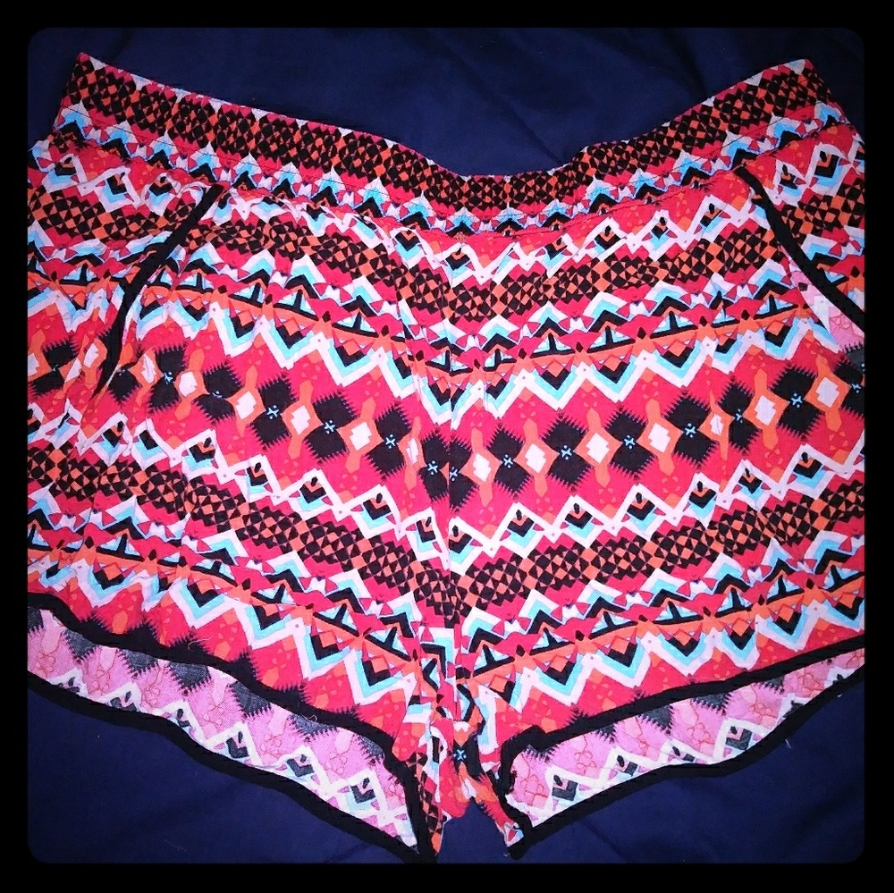 Bethany Mota Aztec design shorts